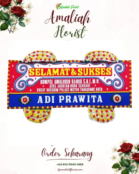 Papan Bunga Ucapan Selamat Der Koumur