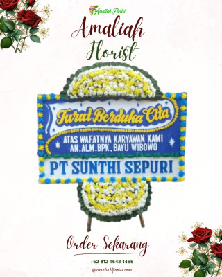 Papan Bunga Duka di Der Koumur